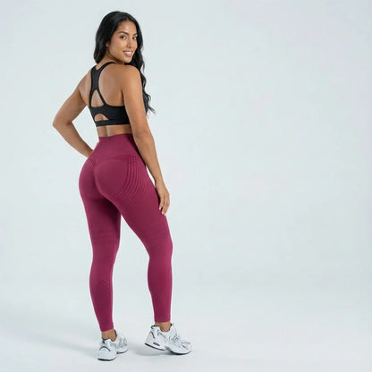Cellumove USA 3D Leggings - Burgundy