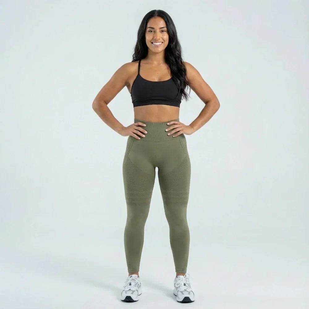 Cellumove USA 3D Leggings - Army Green