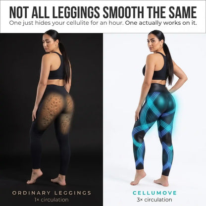 Cellumove USA 3D Legging: Smooths the Look of Cellulite from the First Wear