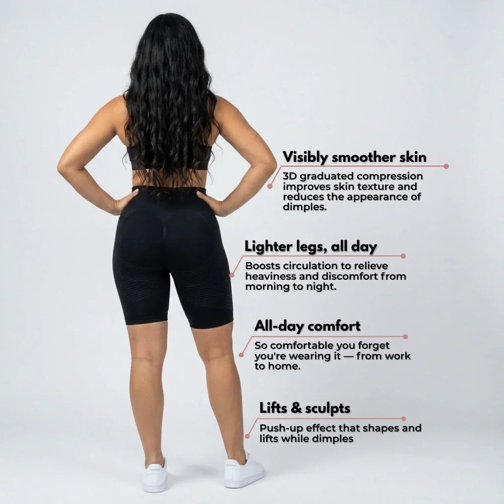 Cellumove USA 3D Short Legging – Classic Black