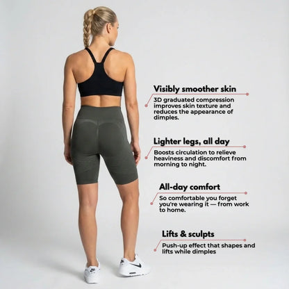 Cellumove USA 3D Short Legging – Dark Grey