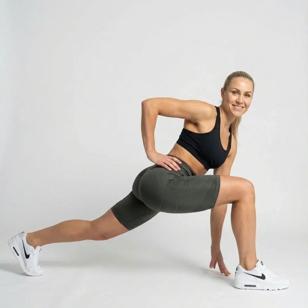 Cellumove USA 3D Short Legging – Dark Grey