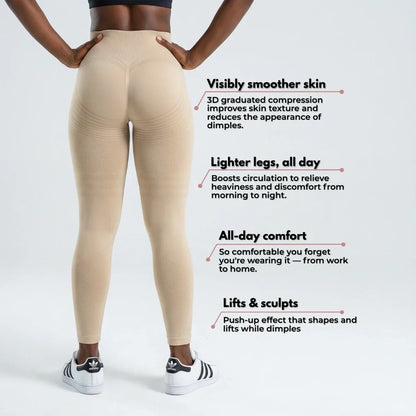 Cellumove USA 3D Leggings - Beige