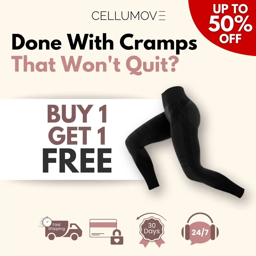 Cellumove USA 3D Compression Leggings - 25,000+ Customers Finally Sleeping Through the Night