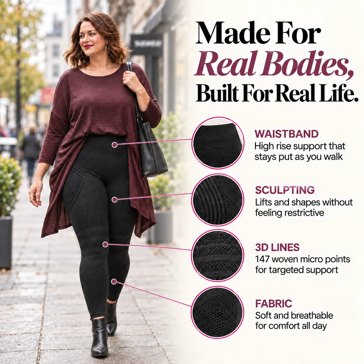 Cellumove USA 3D Legging – Redefine your silhouette effortlessly.