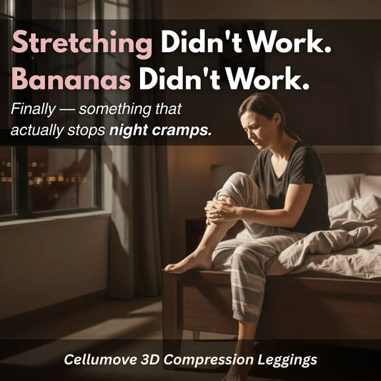 Cellumove USA 3D Compression Leggings - 25,000+ Customers Finally Sleeping Through the Night
