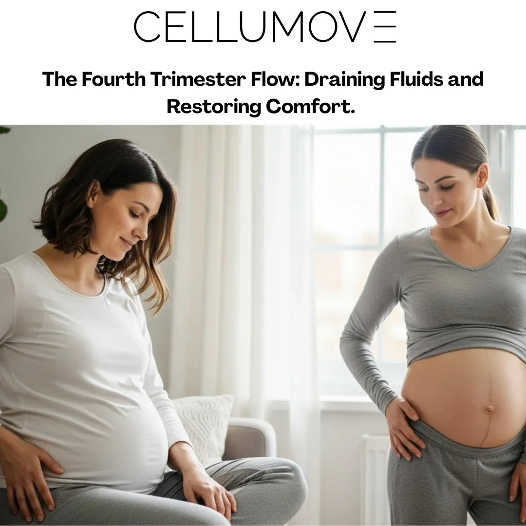 eBook: "The Fourth Trimester Flow: Draining Fluids and Restoring Comfort."