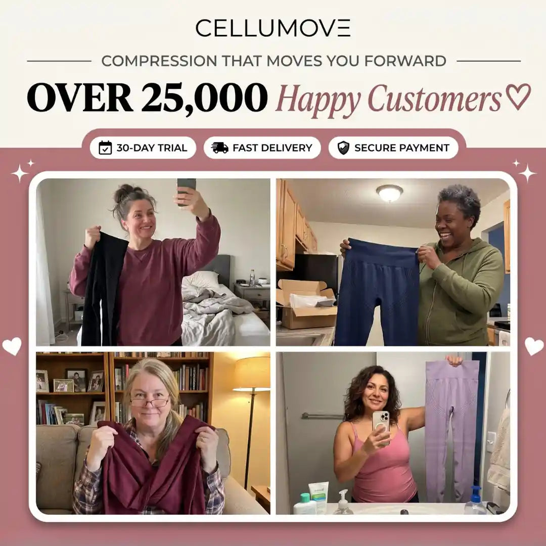 Cellumove USA 3D Legging – Say goodbye to lipoedema pain and swelling naturally.